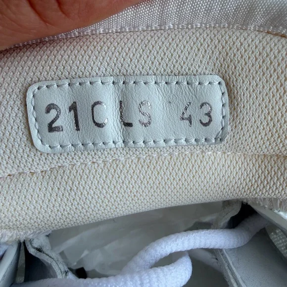 Dior B25 Runners White Logo Sneakers 10US